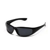 Y2K Silver Retro Sunglasses