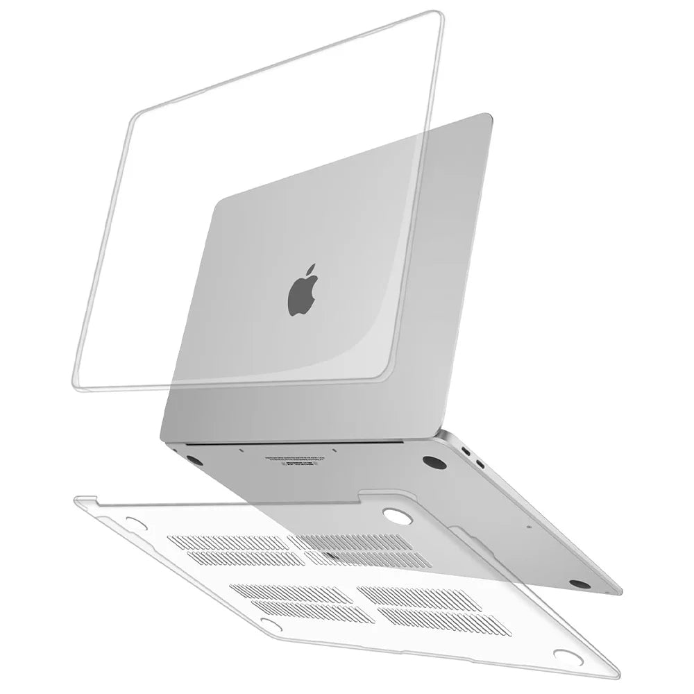 Slim Hard Shell Case & Screen Protector for MacBook Air 13/13.6 and MacBook Pro 13
