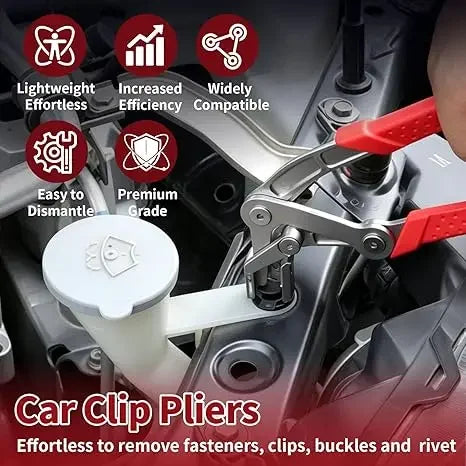 Car Clip Removal Pliers - Damage-Free Fastener Remover Tool