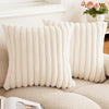 Plush Faux Fur Square Cushion Cover