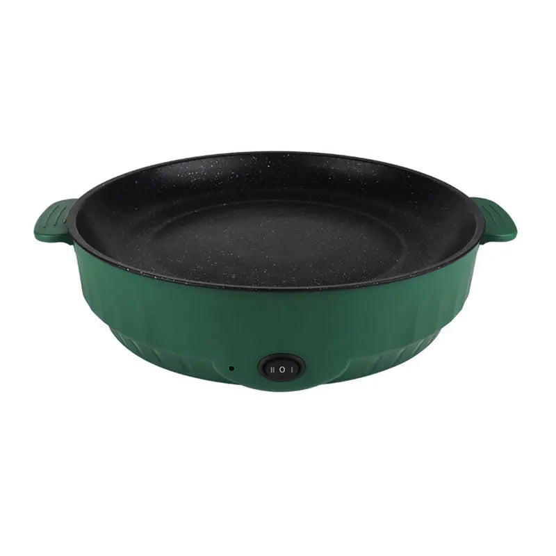 Electric Non-Stick Frying Pan with Adjustable Heat