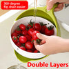 Double-Layer Kitchen Sink Strainer