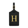 PU Leather Luggage Tag with Privacy Cover