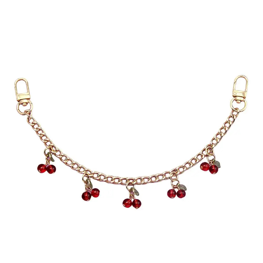 Cherry Charm Bag Chain with Pendant