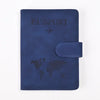 PU Leather Passport Holder with Credit Card Slots