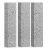 Three vertical rectangular pumice stone cleaning sticks with a textured gray surface.