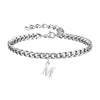 Personalisierte Initial-Kettenarmband