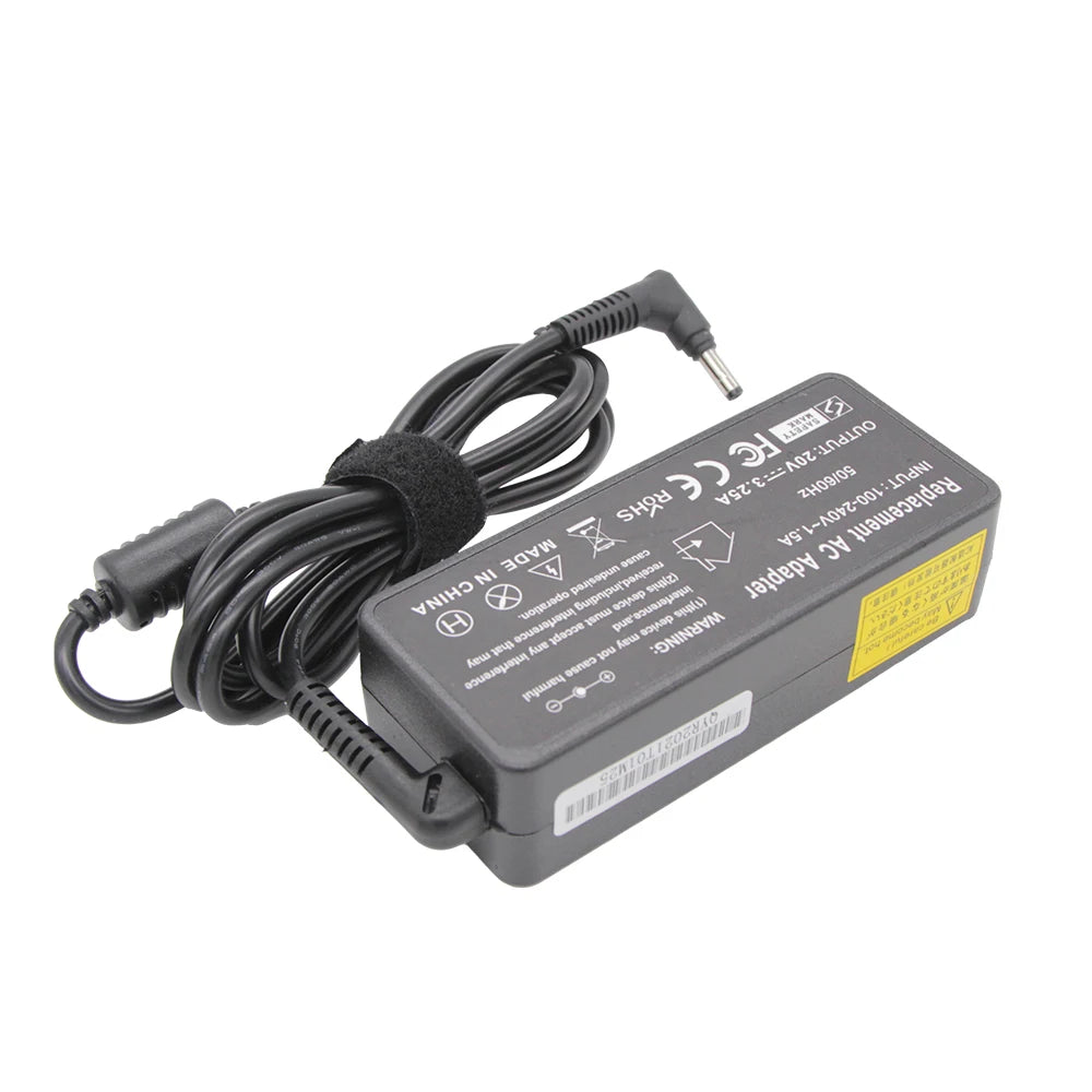 65W USB-C Laptop Charger for Lenovo IdeaPad and Yoga Series