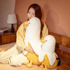 Creative Banana Duck Plush Pillow - Soft Cartoon Cushion for Home & Bedroom Decor