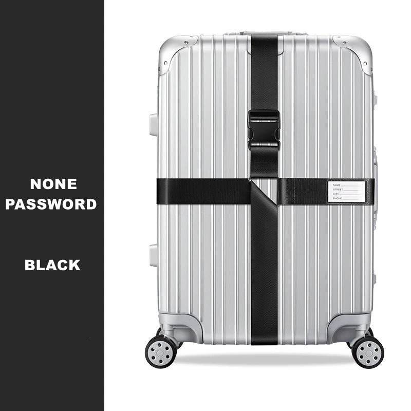 Anti-Theft Luggage Cross Strap with Adjustable Buckle