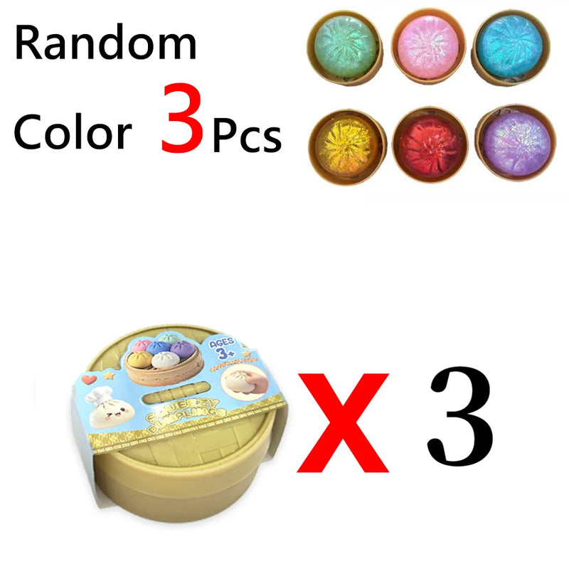 Glitzer-Dumpling Squishy-Spielzeug