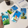 Howl's Moving Castle TPU Phone Case with Shockproof Clear Back