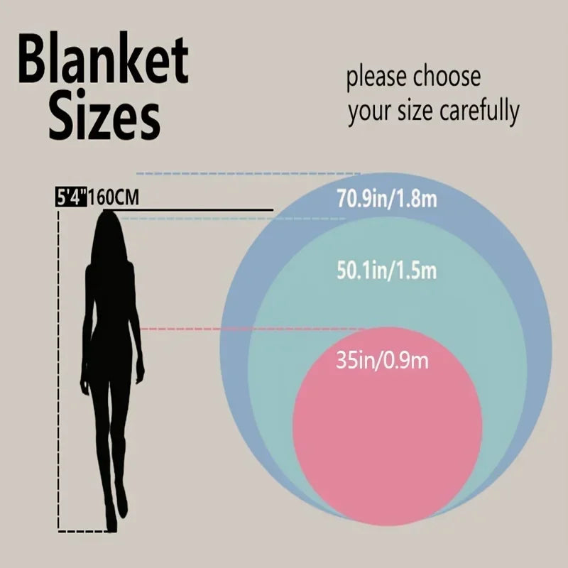 Plush Food Theme Blanket Throw