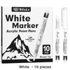White Acrylic Paint Marker Pens