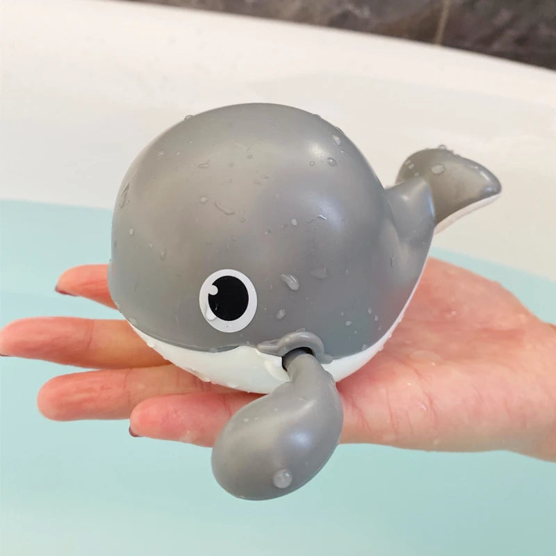 Wind-Up Swimming Animal Bath Toys for Toddlers