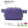 Cozy Fleece Crossbody Belt Bag