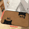 Cat Welcome & Farewell Doormat