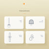 Silicone Toilet Brush with Wall-Mount Holder