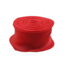 A roll of red satin ribbon, 10 yards long and 40mm wide, used for gift wrapping and crafts.