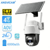 4G LTE Solar Security Camera with AI Human Detection