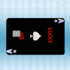 Holographic Card Skin Stickers (4-Pack) – Waterproof, Scratch-Resistant