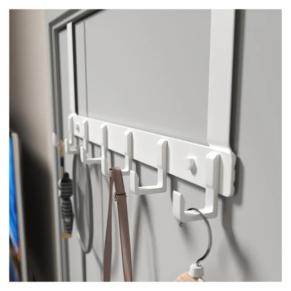 Over-the-Door 6-Hook Organizer Rack
