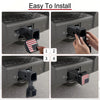 2-Inch Trailer Hitch Receiver Cover with American Flag Design