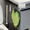 Leaf-Shaped Absorbent Microfiber Towel with Hang Loop