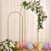 Elegant Gold Balloon Arch Frame & Backdrop Stand