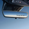 I Love You Drive Safe Car Mirror Sticker