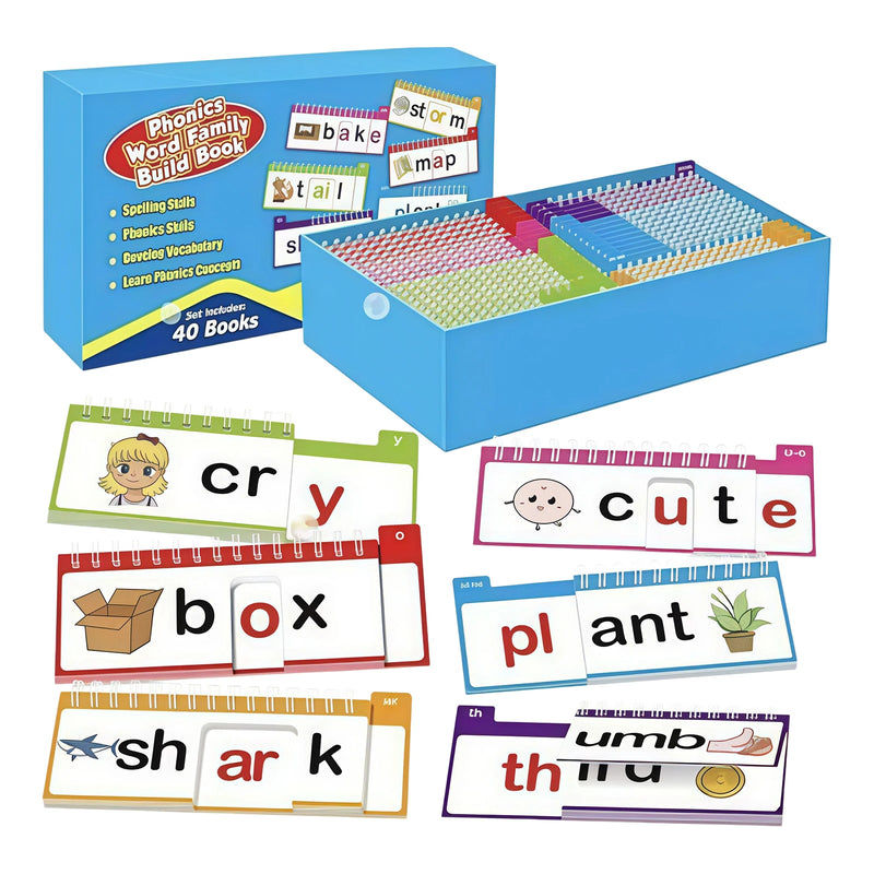40 Read & Rhyme Flip Books for Early Literacy
