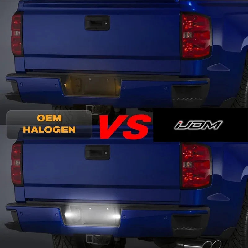 LED License Plate Light Assembly for Chevy Silverado & GMC Sierra