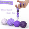 Silicone Magnetic Fidget Balls for Stress Relief and Focus
