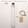 Mini Glass Bottles with Cork Stoppers for DIY Crafts and Gifting