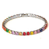 Elegant Cubic Zirconia Tennis Bracelet