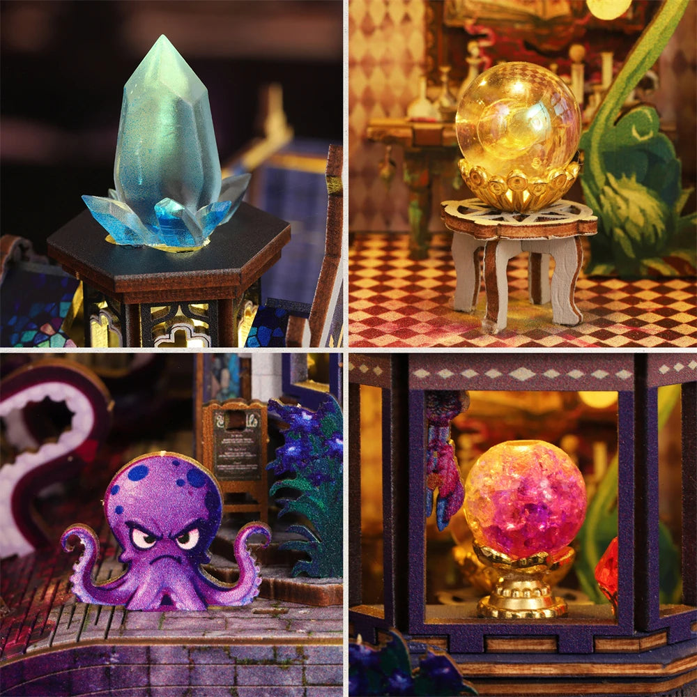 Wooden Miniature House Kit – The Gate of Secret Realm