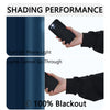 100% Blackout Solid Color Curtains for Bedroom and Living Room