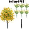 UV-Resistant Faux Orchid Branches for Indoor & Outdoor Decor
