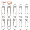 Heart-Shaped Metal Pen Clips for Notebooks and Journals