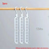 Space-Saving Foldable Hangers, 3-Pack