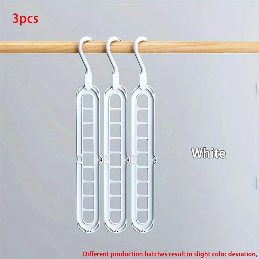 Space-Saving Foldable Hangers, 3-Pack
