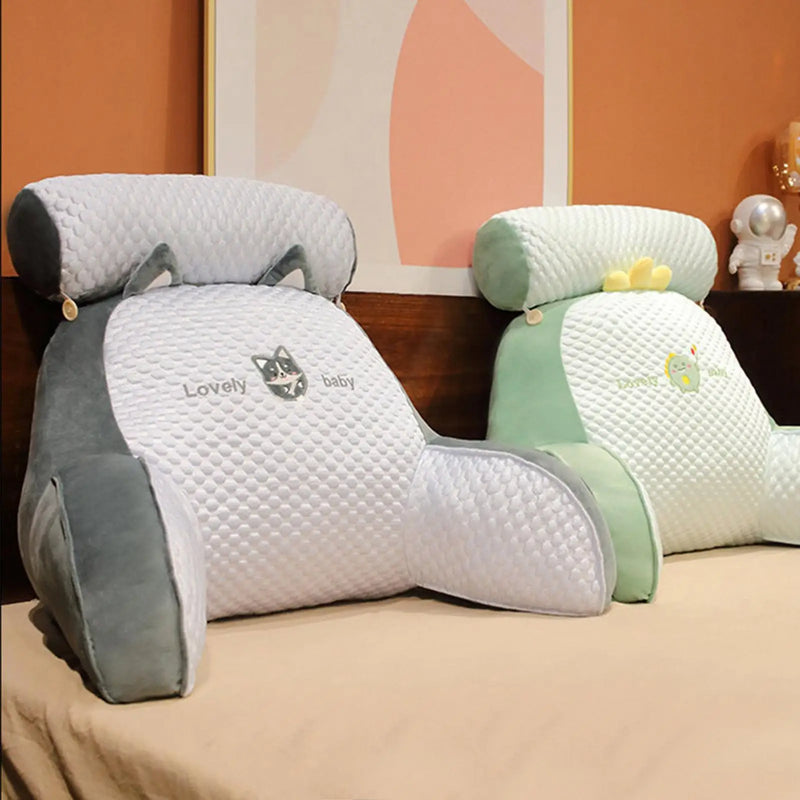 Ergonomisches Bett-Rückenlehnenkissen mit Armlehnen