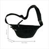Corduroy Waist Pack for Women – Versatile Crossbody & Shoulder Bag