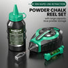 Chalk Line Reel with Quick Retraction for Precise Marking