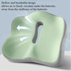 Memory Foam Seat Cushion - Ergonomic Comfort & Washable Cover