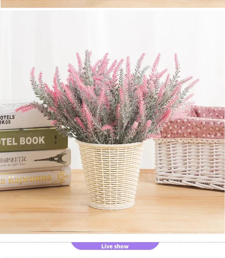 Provence Lavender Artificial Flowers for Home and Event Decor