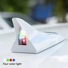 Solar-Powered Shark Fin LED Roof Antenna with Warning Lights