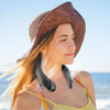 Portable Bladeless Neck Fan with 4000mAh Battery & LED Display