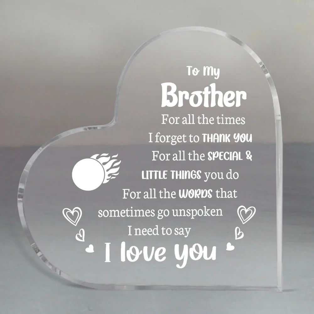 "I Love You Mom" Acrylic Keepsake for Mother's Day
