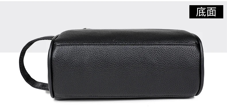 Men's PU Leather Casual Crossbody Clutch Bag